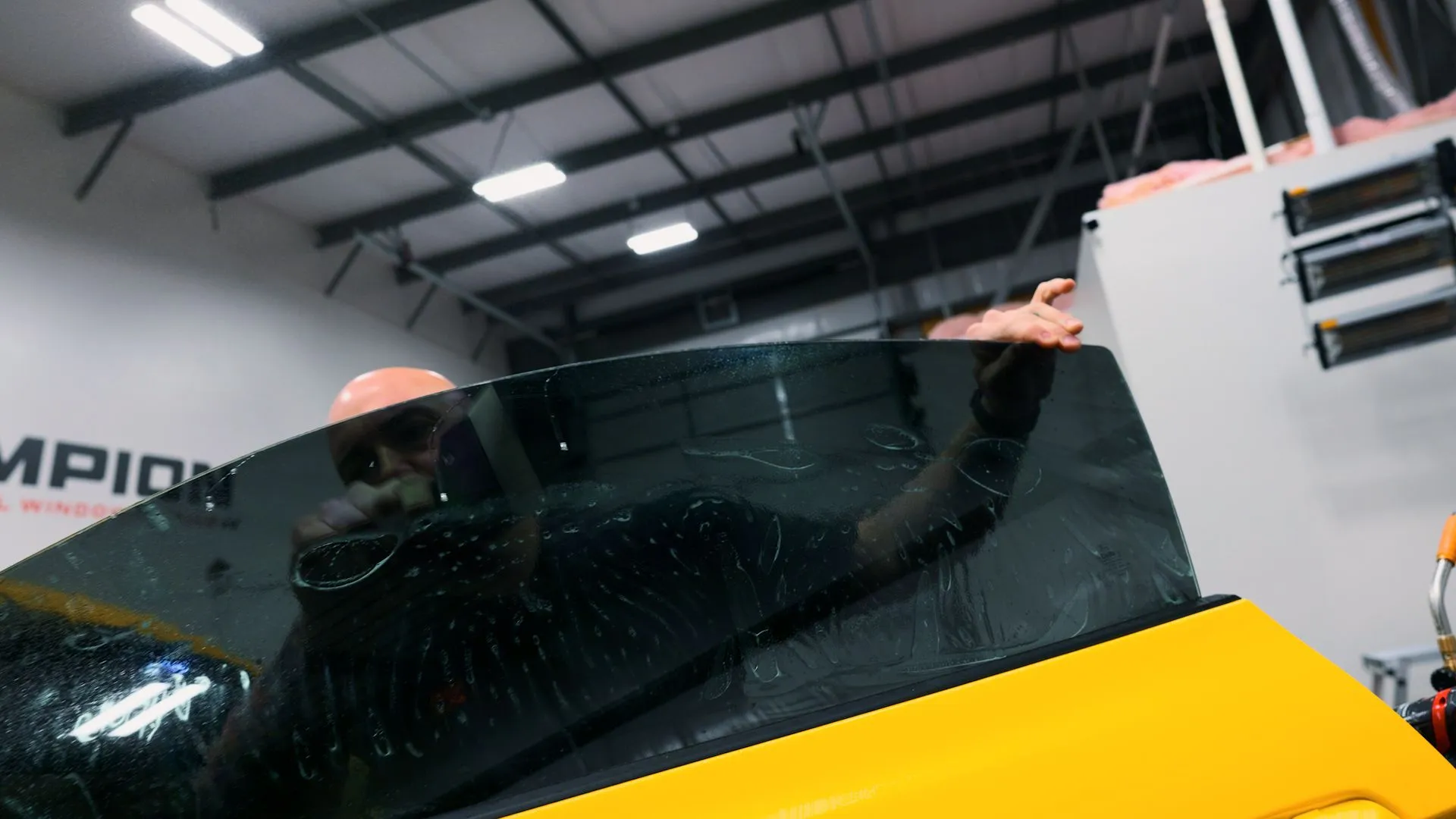 Champion protective film installation